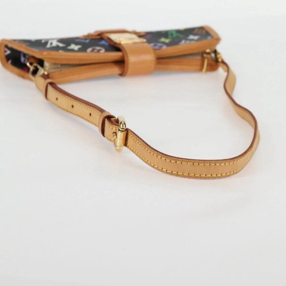 LOUIS VUITTON Monogram Multicolor Shirley Shoulder Bag Black - Picture 7 of 16